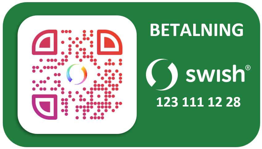 Bli medlem genom att Swish 1231111228